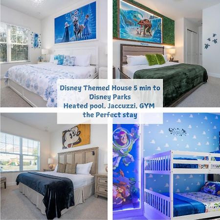 Themed Disney House 5 Min To Disney Parks, Heated Pool, Jacuzzi, Gym And More Orlando Dış mekan fotoğraf